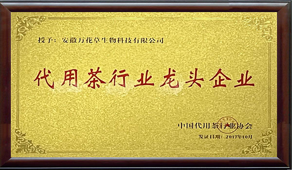 安徽萬花草養(yǎng)生茶代加工產業(yè)帶優(yōu)勢明顯